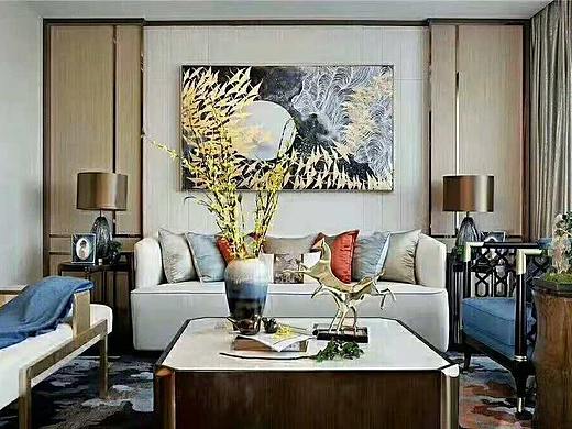 1992效果图新中式现代出图效果图