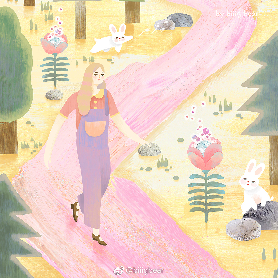 PANDORA潘多拉珠宝宝藏女孩插图(图ZMTUwNDMxNjEy) - 商业插画 - 站酷设计师biiig_bear原创素材 - 站酷ZCOOL