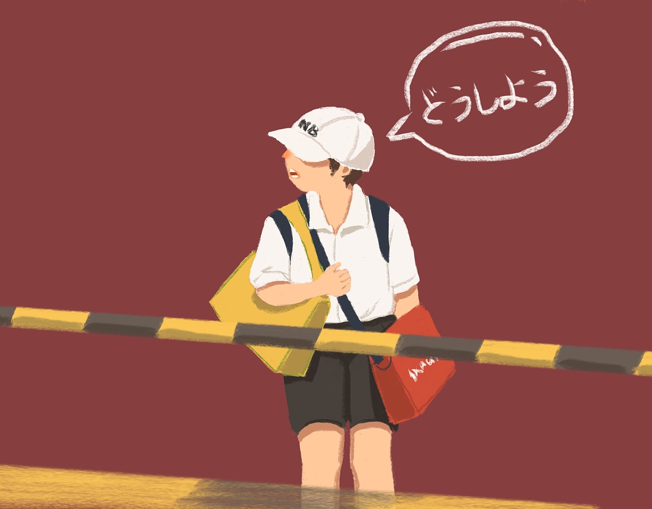 插画练习3（图ZMTE5OTI1NjA0） - 创作习作 - 站酷设计师白小鲸鲸原创素材 - 站酷ZCOOL