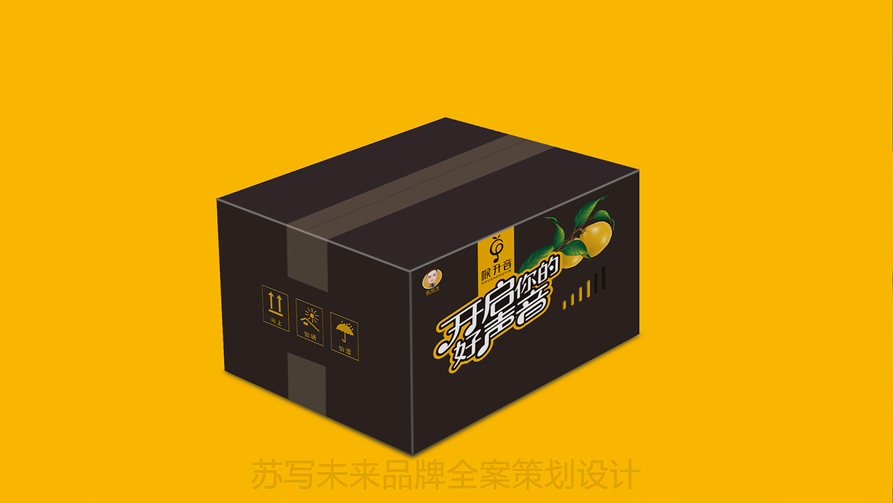 【苏写未来案例分享】喉升音 枇杷止咳产品包装设计（图ZMjAzMzc3NDc2） - 品牌 - 站酷设计师苏写未来策划设计原创素材 - 站酷ZCOOL