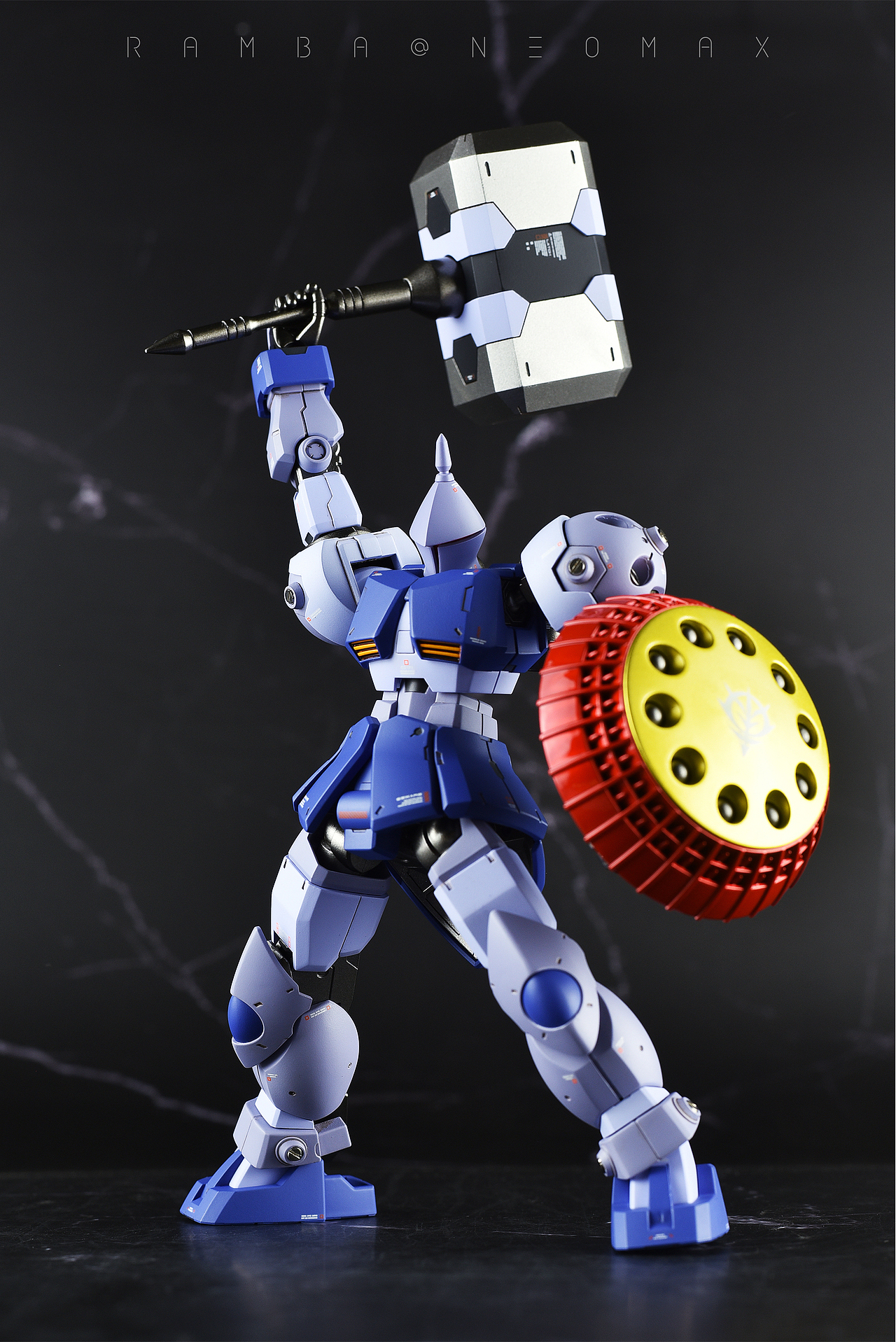 硬核改造!高达模型作品【HG强人复仇者】