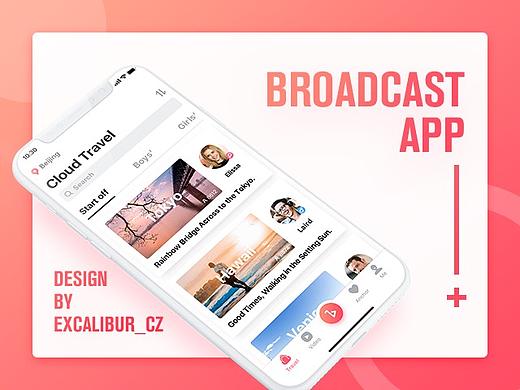Broadcast App Design