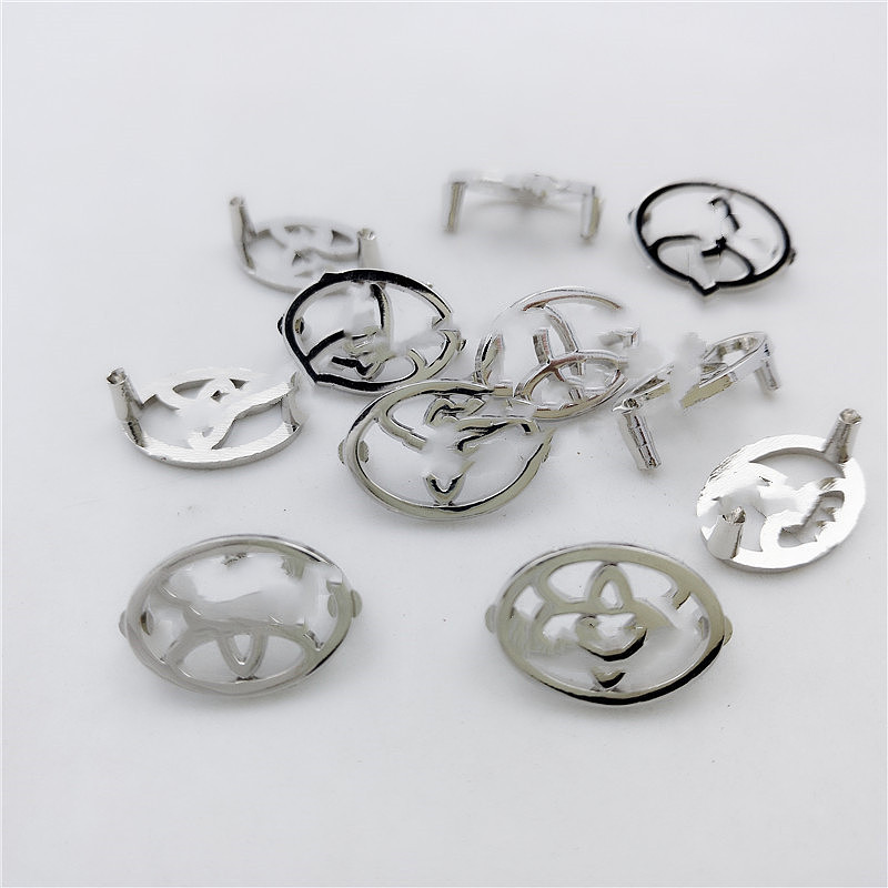 各种标牌五金垫片定制各种小标签金属牌镂空logo酒铭牌