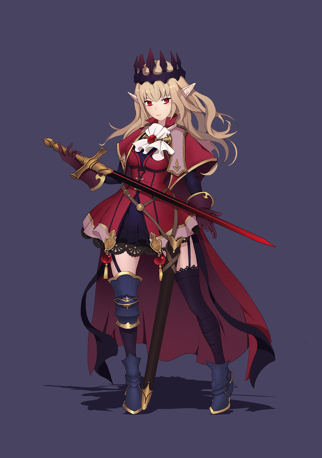 血精灵|插画|游戏原画|zlee_22_原创作品-站酷zcool