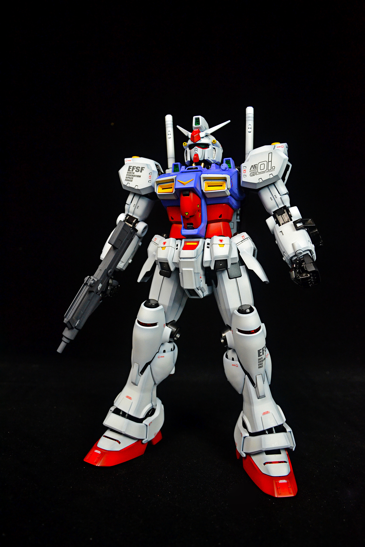 gp01f高达 gundam试作1号机
