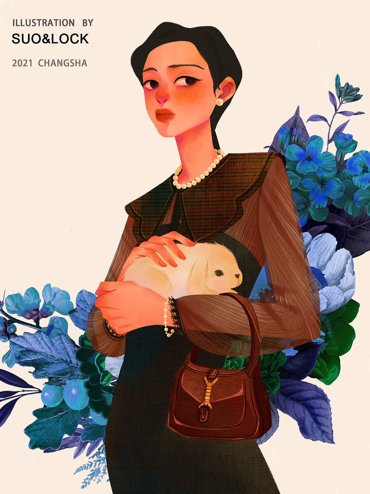 人物插画头像（图ZMjk2Njc4Mjc2） - 商业插画 - 站酷设计师插画师太阳原创素材 - 站酷ZCOOL