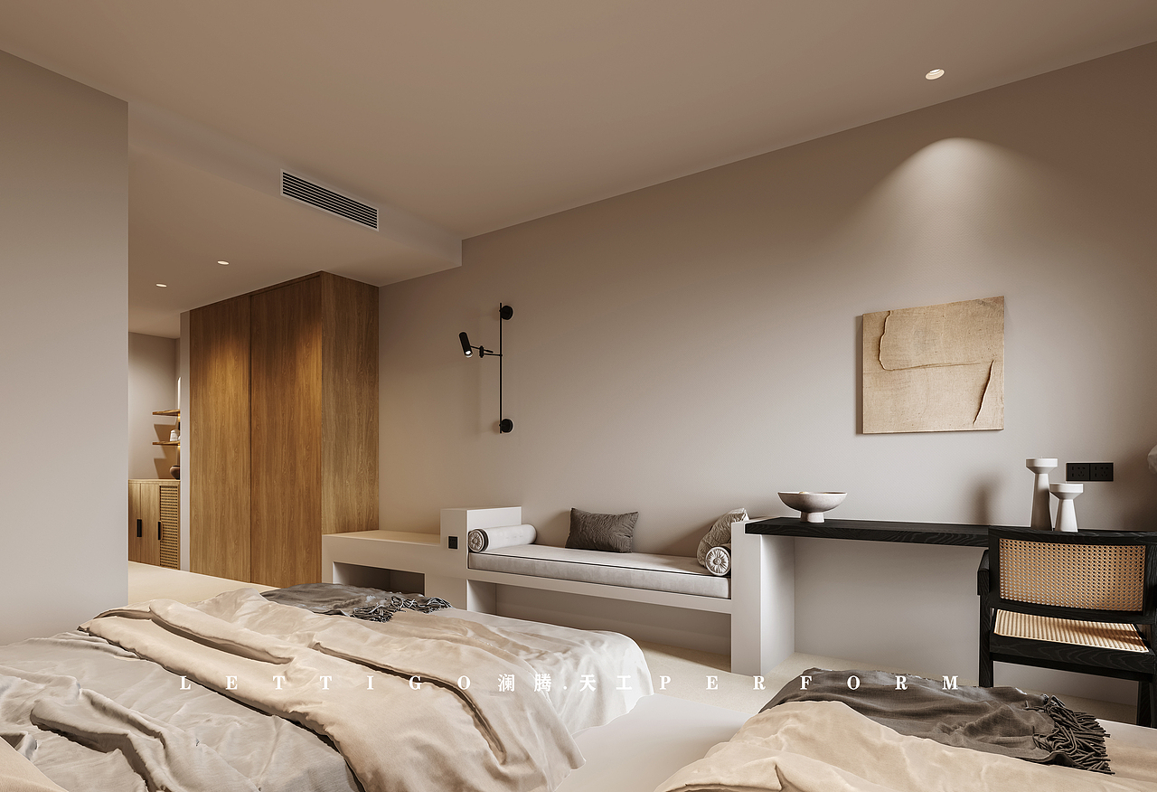 海南民宿客房|卫生间效果图案例