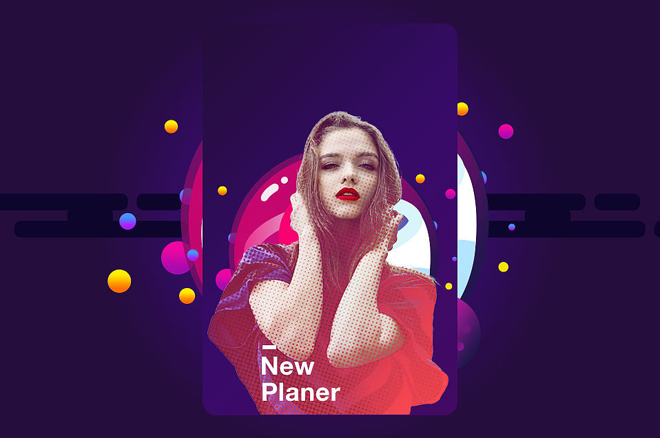 Dribbble整理练习插画小元素