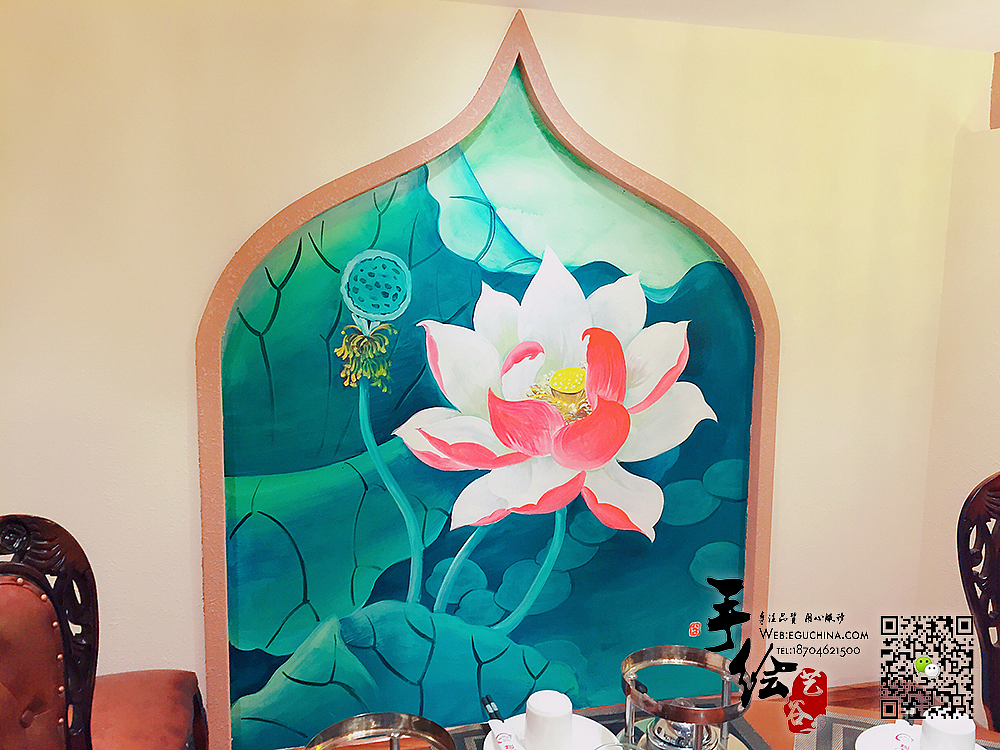 哈尔滨那年印象概念火锅店墙绘彩绘丨哈尔滨艺谷墙绘（图ZMTE5MTQzMDE2） - 新锐潮流插画 - 站酷设计师哈尔滨艺谷壁画原创素材 - 站酷ZCOOL