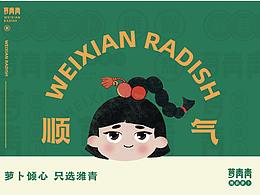 萝青青-潍县萝卜品牌形象设计