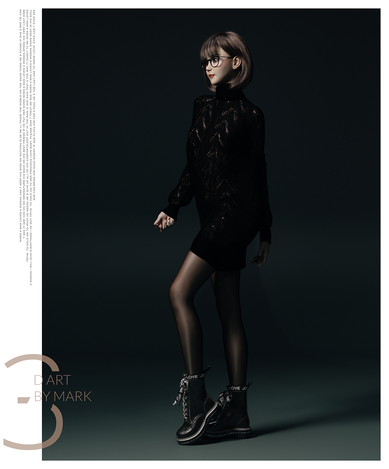 原創(chuàng)3D作品 虛擬人物時尚雜志風(fēng)建模渲染（圖ZMzA0OTg4NTAw） - 人物/生物 - 站酷設(shè)計師Leemark3d原創(chuàng)素材 - 站酷ZCOOL