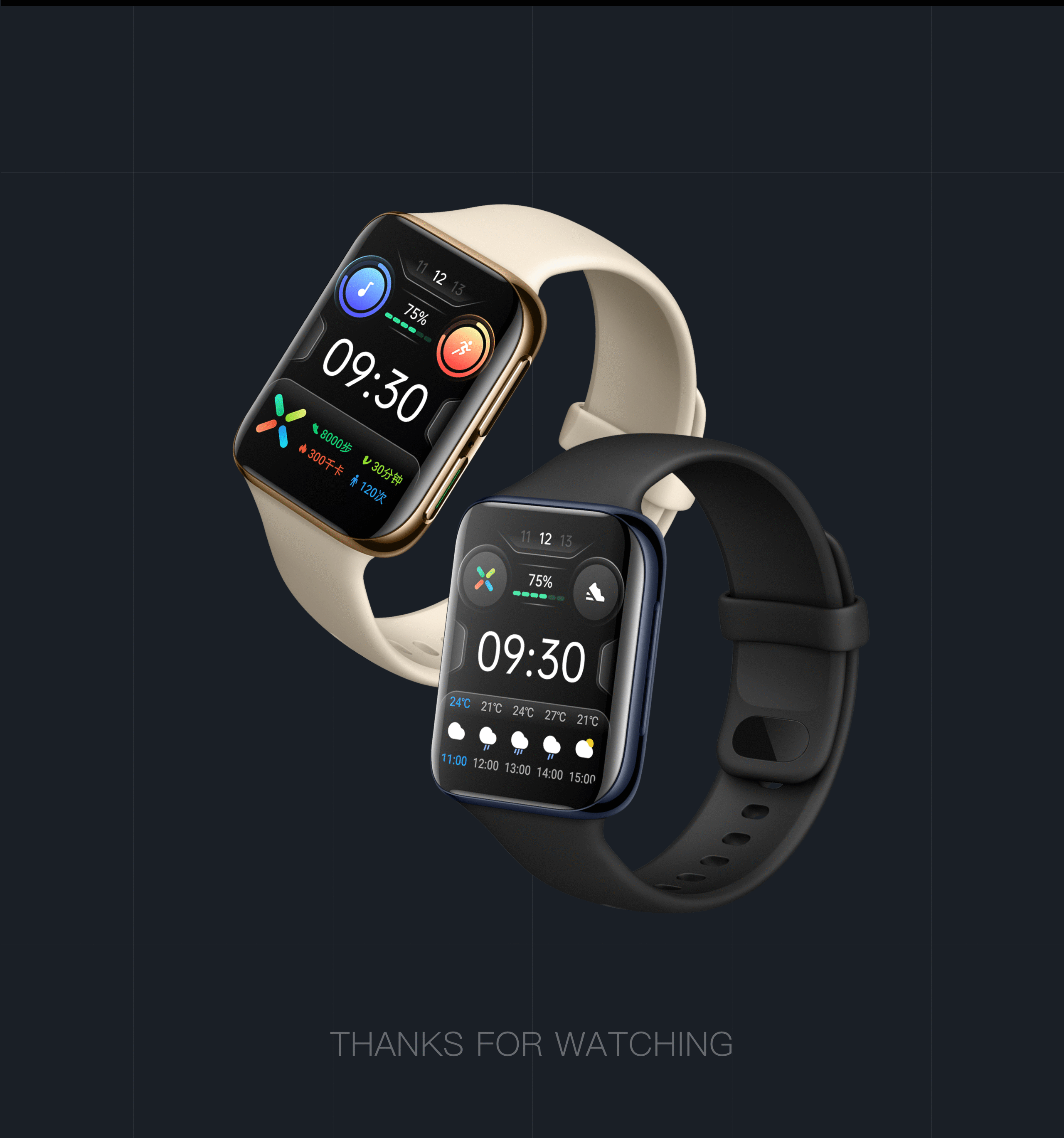 OPPO WATCH 功能组件表盘设计方案（图ZMjA3MTIyMDM2） - 主题/皮肤 - 站酷设计师ZacheryWang原创素材 - 站酷ZCOOL