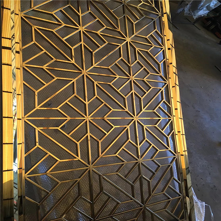 别墅客厅雕刻铝艺花格屏风现代装饰（图ZMjQ2ODEyOTgw） - 其他工业/产品 - 站酷设计师Z43926661原创素材 - 站酷ZCOOL