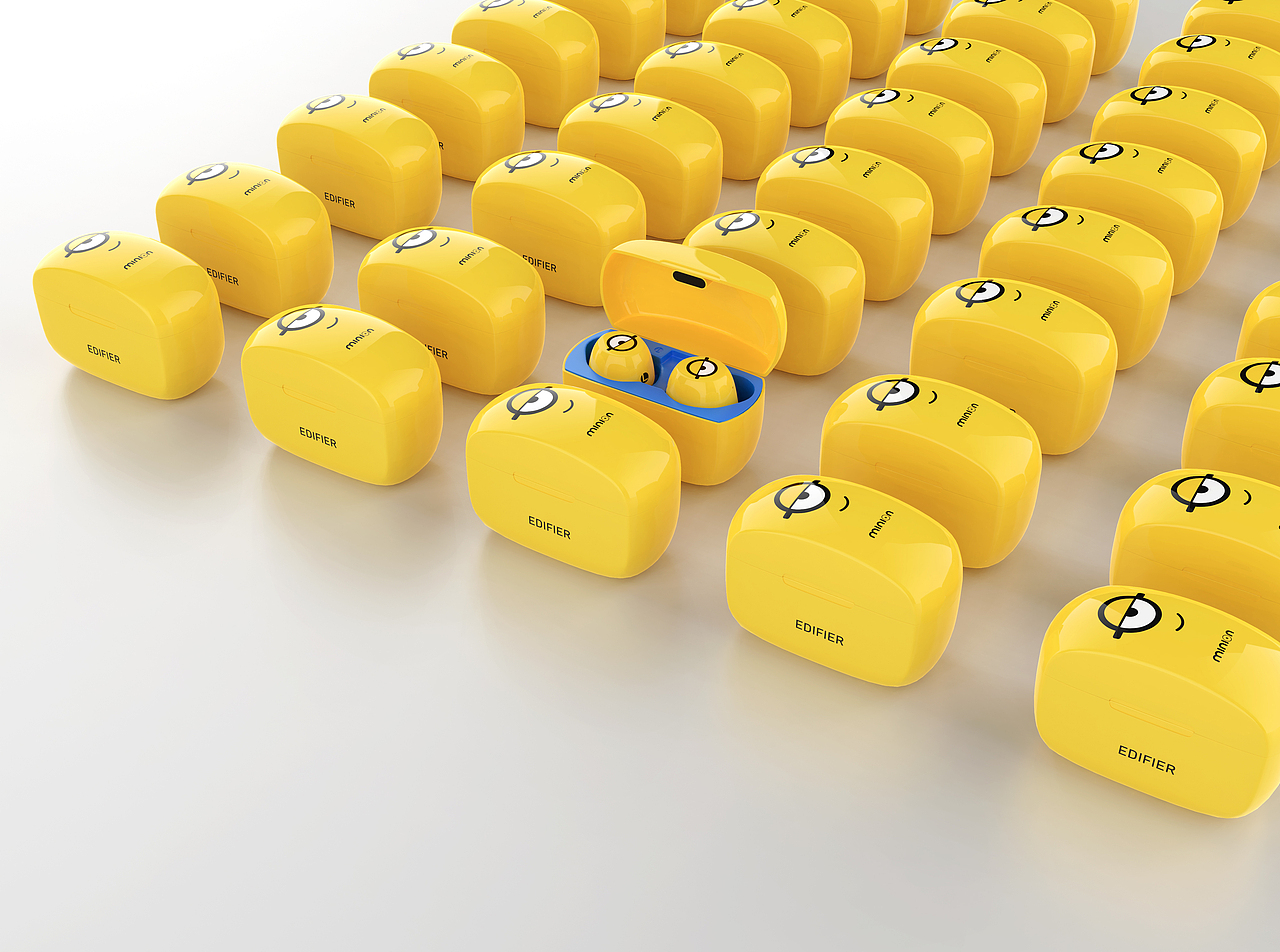 小黄人蓝牙耳机