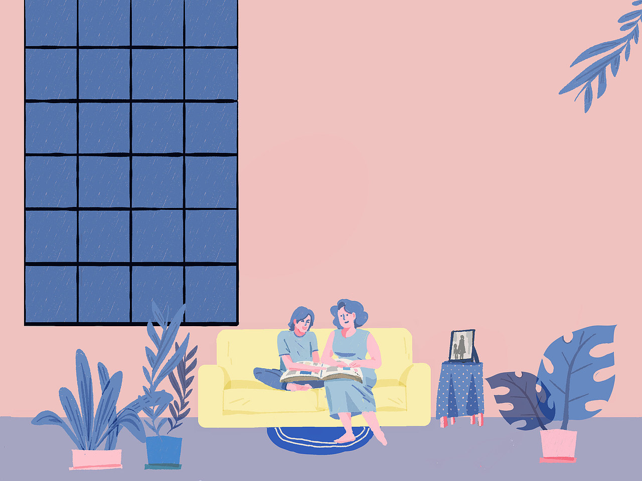 插画:母亲节肖像专题