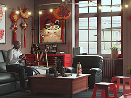 老房子   給大家拜早年了