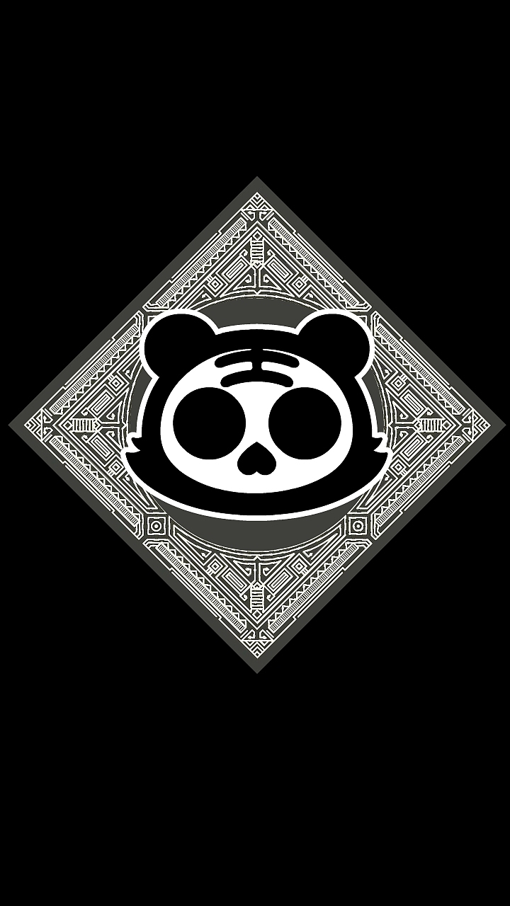 HI BLACK EYE (KULO STAR)十二生肖之寅虎纯黑手机壁纸（图ZMjYyNDMyOTIw） - 商业插画 - 站酷设计师Z42750135原创素材 - 站酷ZCOOL