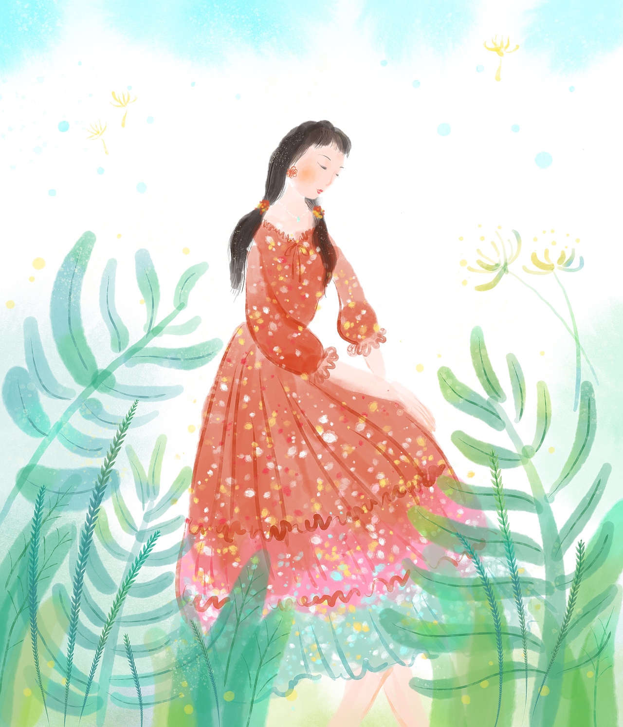 花仙少女们（图ZMTk1NTY1Nzc2） - 创作习作 - 站酷设计师缪妙妙原创素材 - 站酷ZCOOL