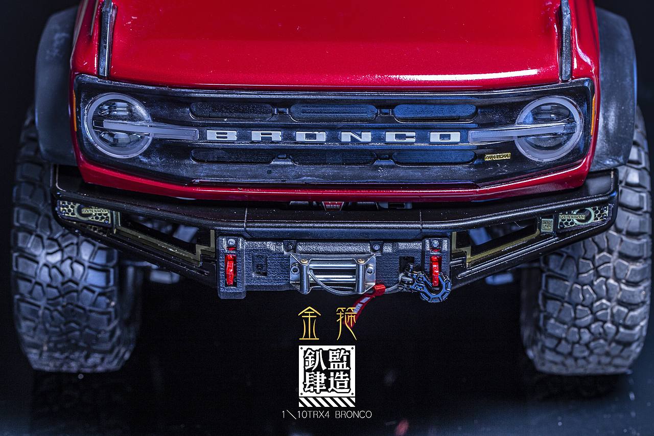 RC模型车 TEX4 BRONCO “金箍”前后杠 产品设计制作（图ZMjY4MjI1MjEy） - 手办/模玩 - 站酷设计师MWM1984原创素材 - 站酷ZCOOL