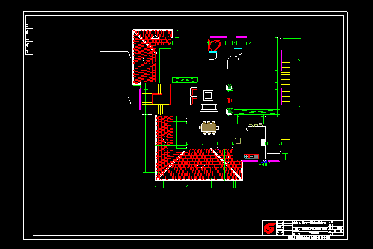 海景花园别墅装修CAD设计施工图（图ZMTI0MTMyMTcy） - 建筑设计 - 站酷设计师triedless原创素材 - 站酷ZCOOL