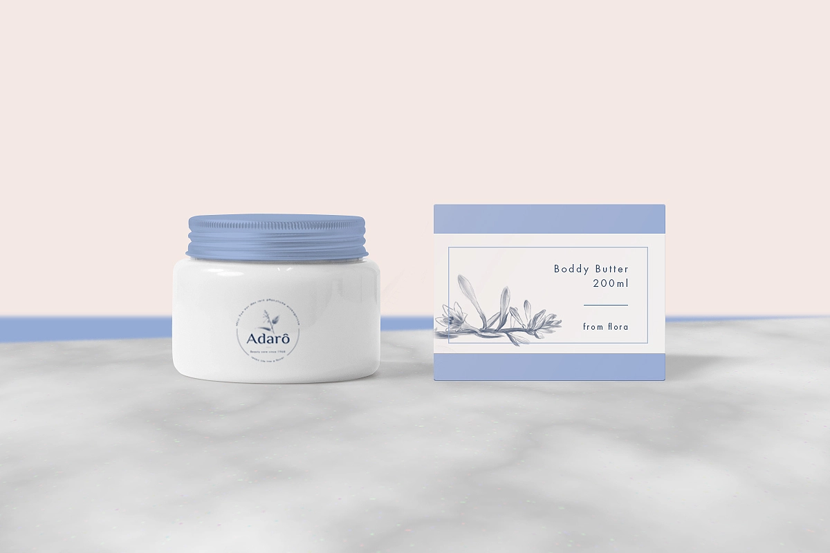 两个品牌Logo设计-玻璃/化妆品