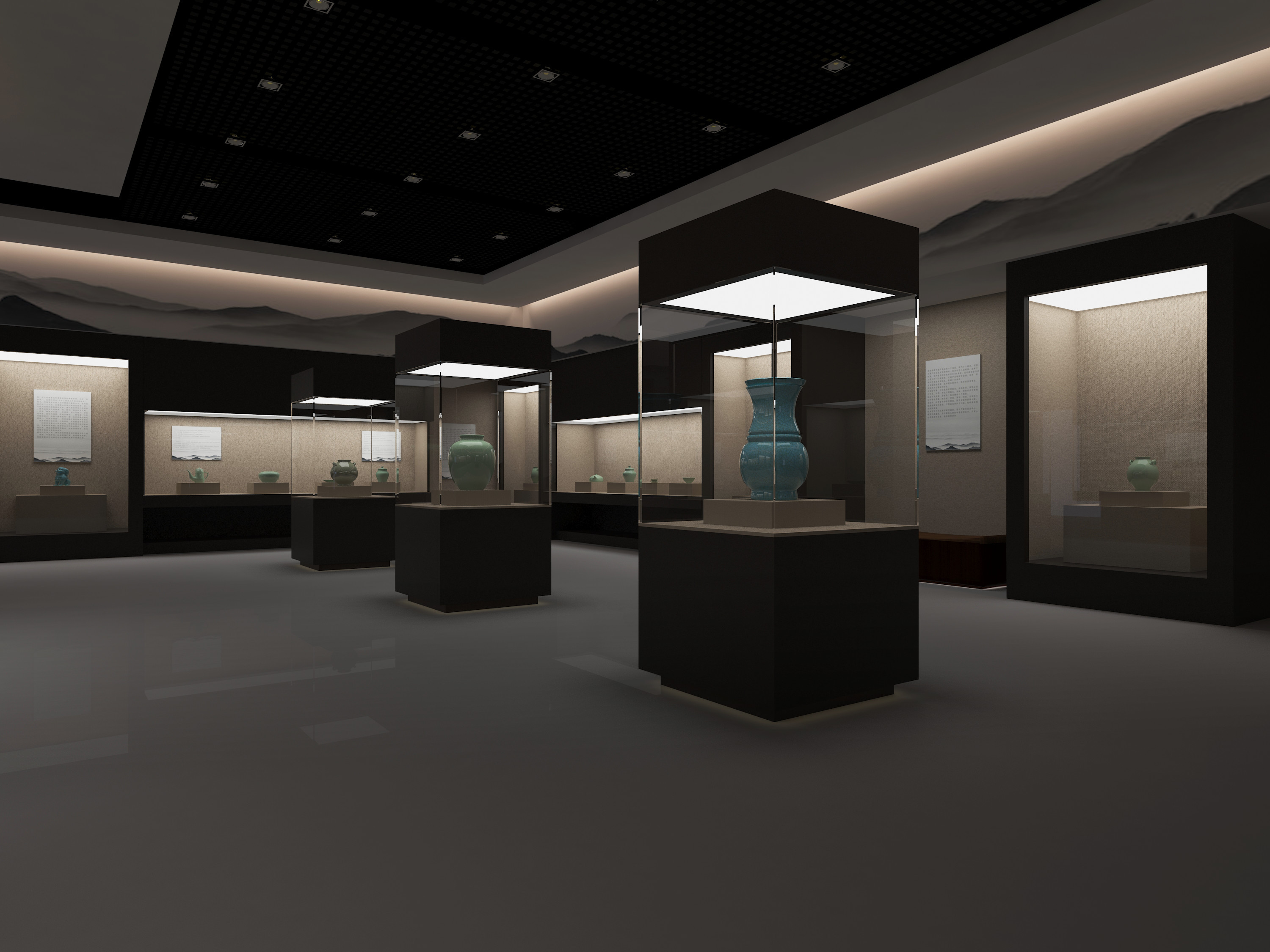 龙泉青瓷博物馆展示空间设计