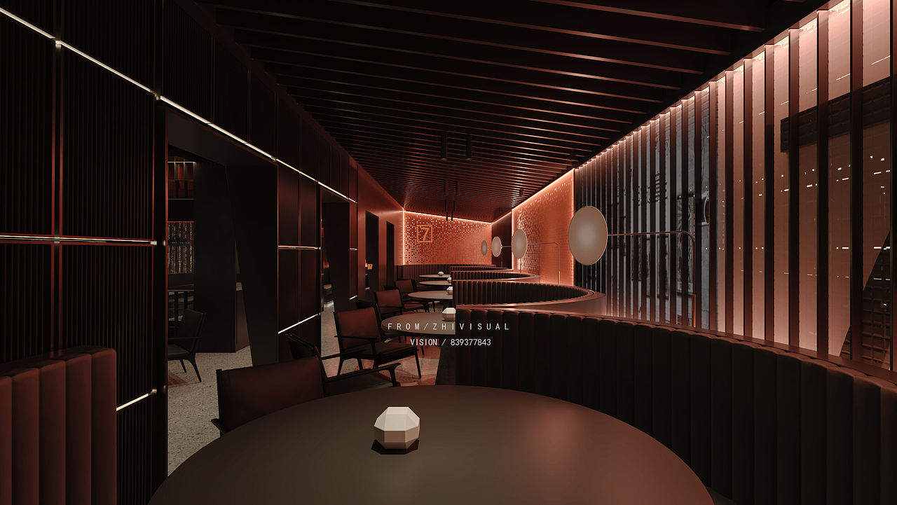 餐饮店效果表现