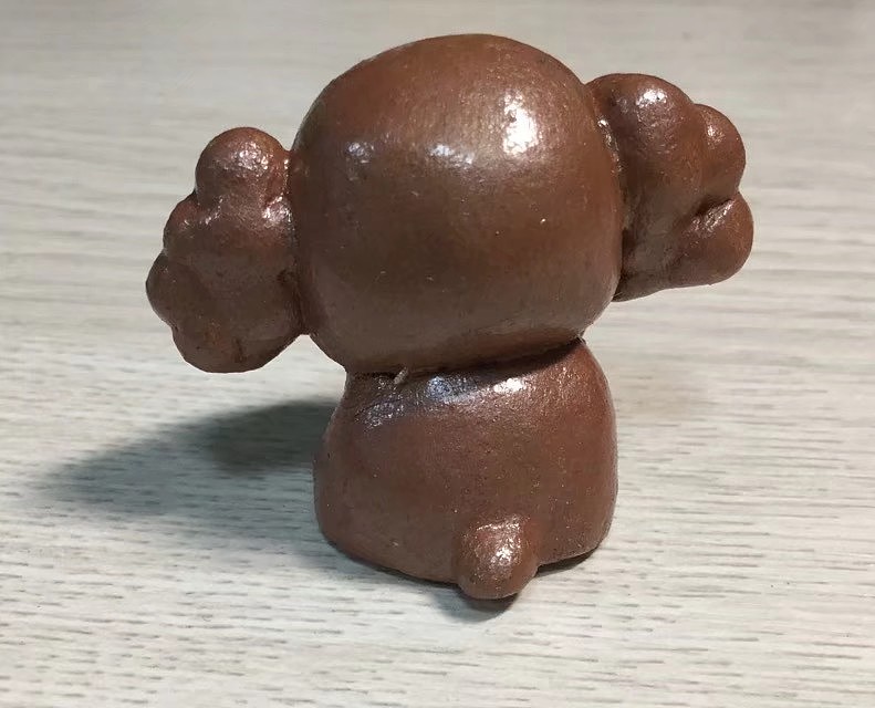 今年开始尝试捏的一些粘土