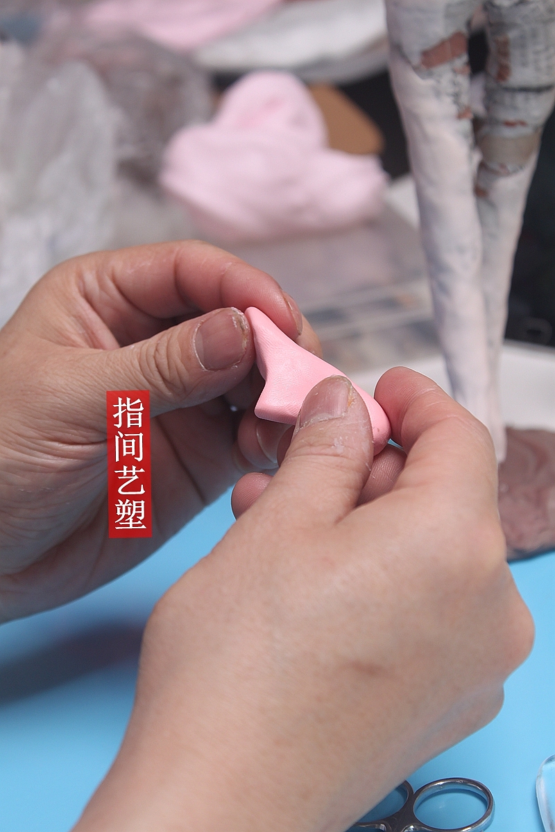 贺加贵面塑软陶(古典仕女)