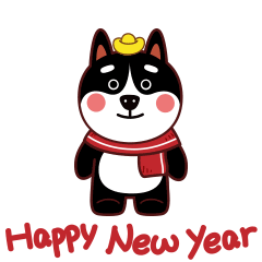 【汪】微信表情 ▏动力狗新春表情旺旺旺~（图ZMTA0OTg2ODA4） - 网络表情 - 站酷设计师阿嘎嘎OvO原创素材 - 站酷ZCOOL