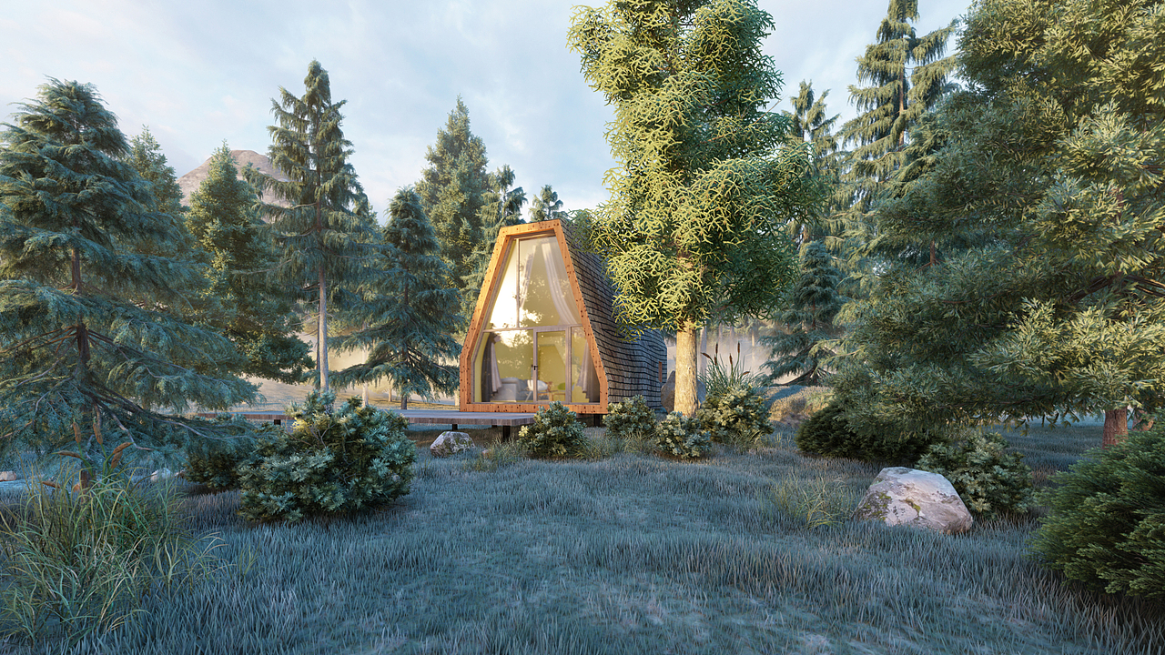 野外小屋|空间|景观设计|ys森_原创作品-站酷zcool