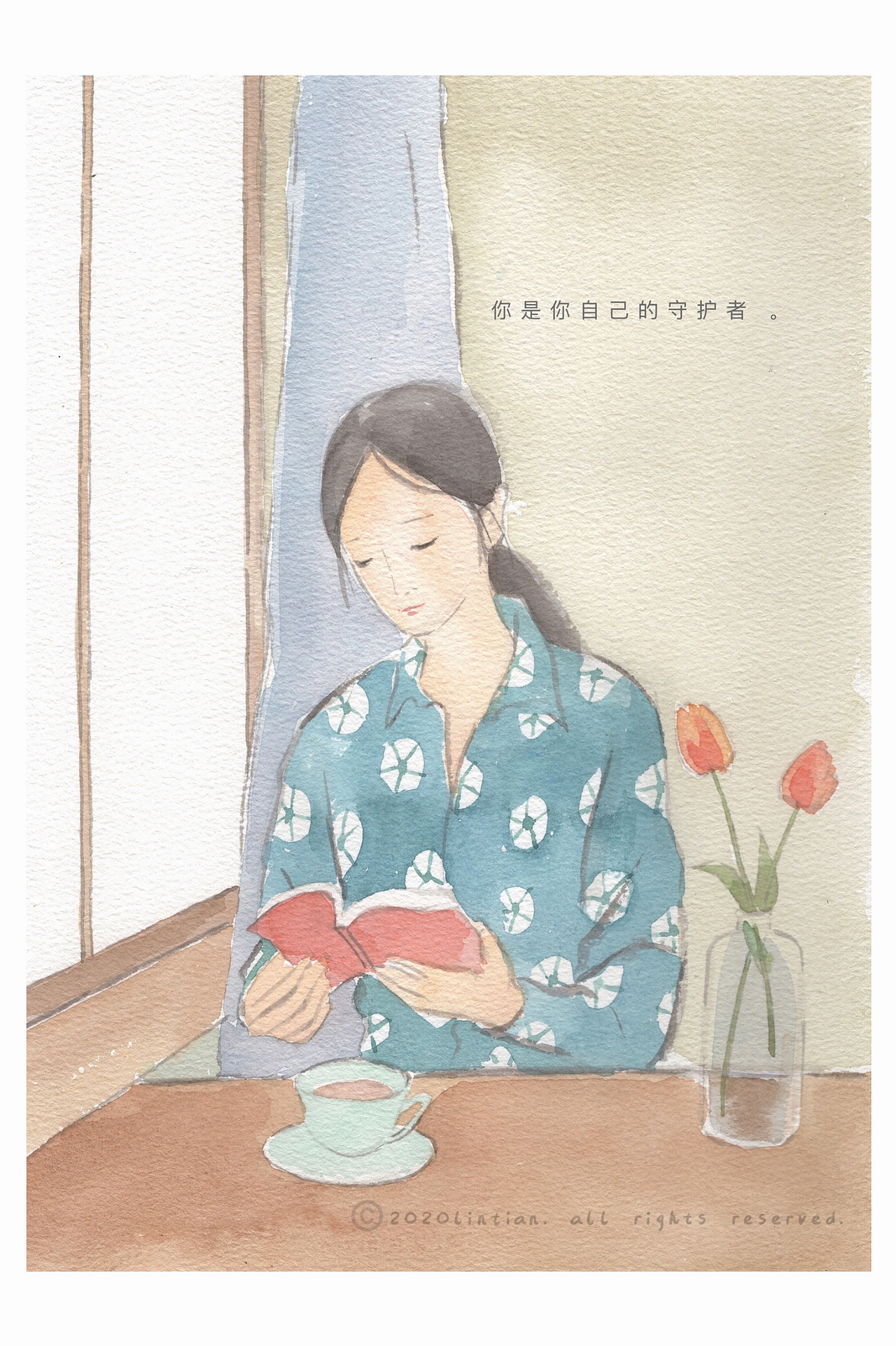 【水彩日记】一组人物水彩