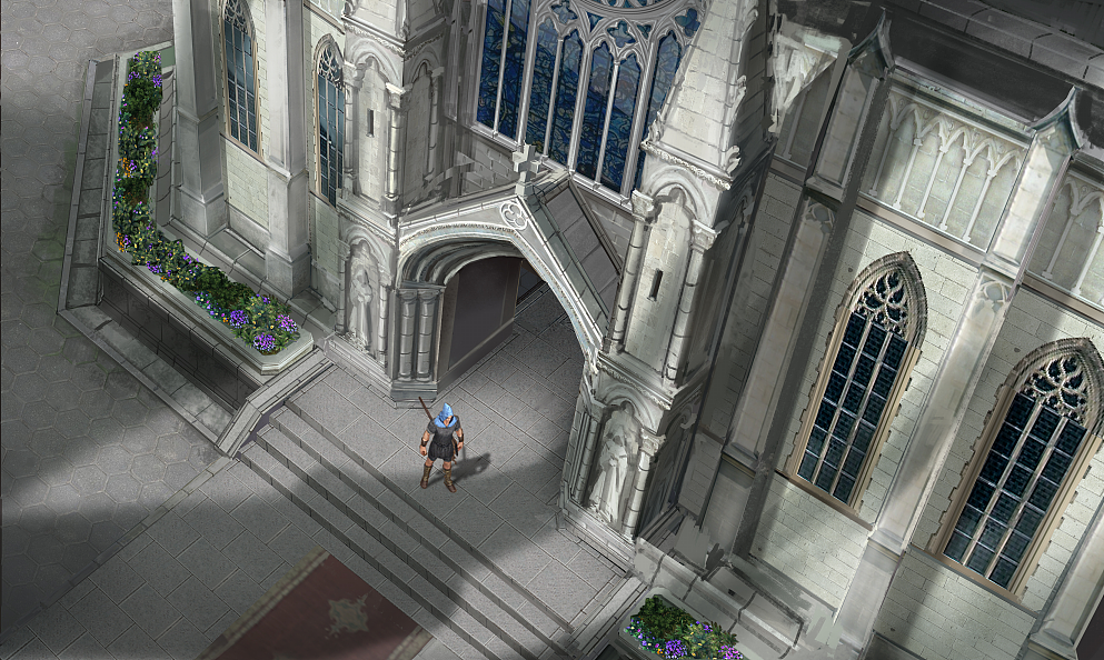 17年场景原画中世纪游戏