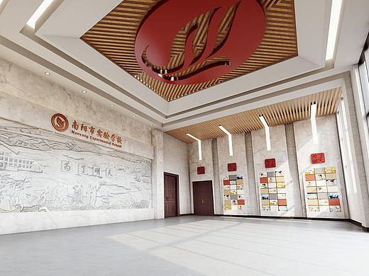 校园文化大厅形象墙、浮雕墙