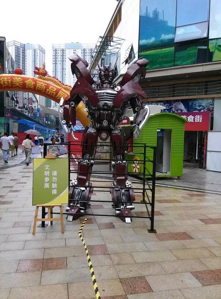 变形金刚设备 机械大象变形金刚设备出租出售（图ZMjkxMDI1MzI0） - 雕塑 - 站酷设计师展览模型工厂原创素材 - 站酷ZCOOL