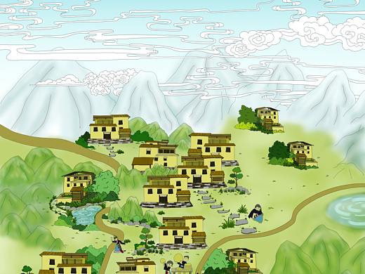 香格里拉巴拉村