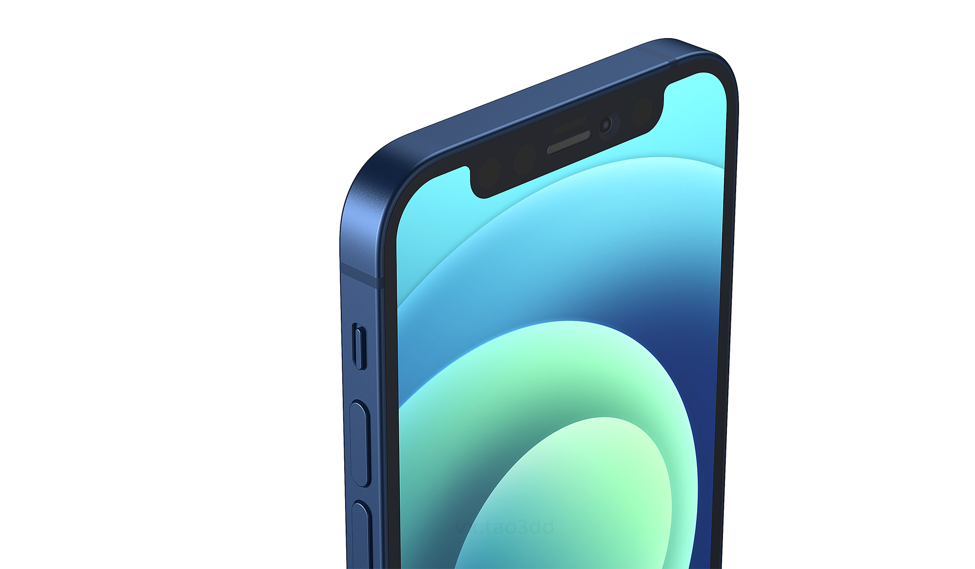 iphone12手机高质量3d模型