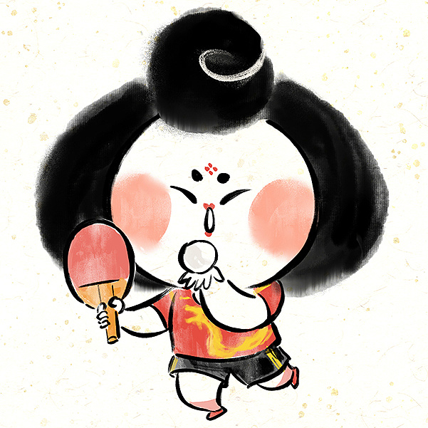 【唐妞】也来参加奥运会啦!