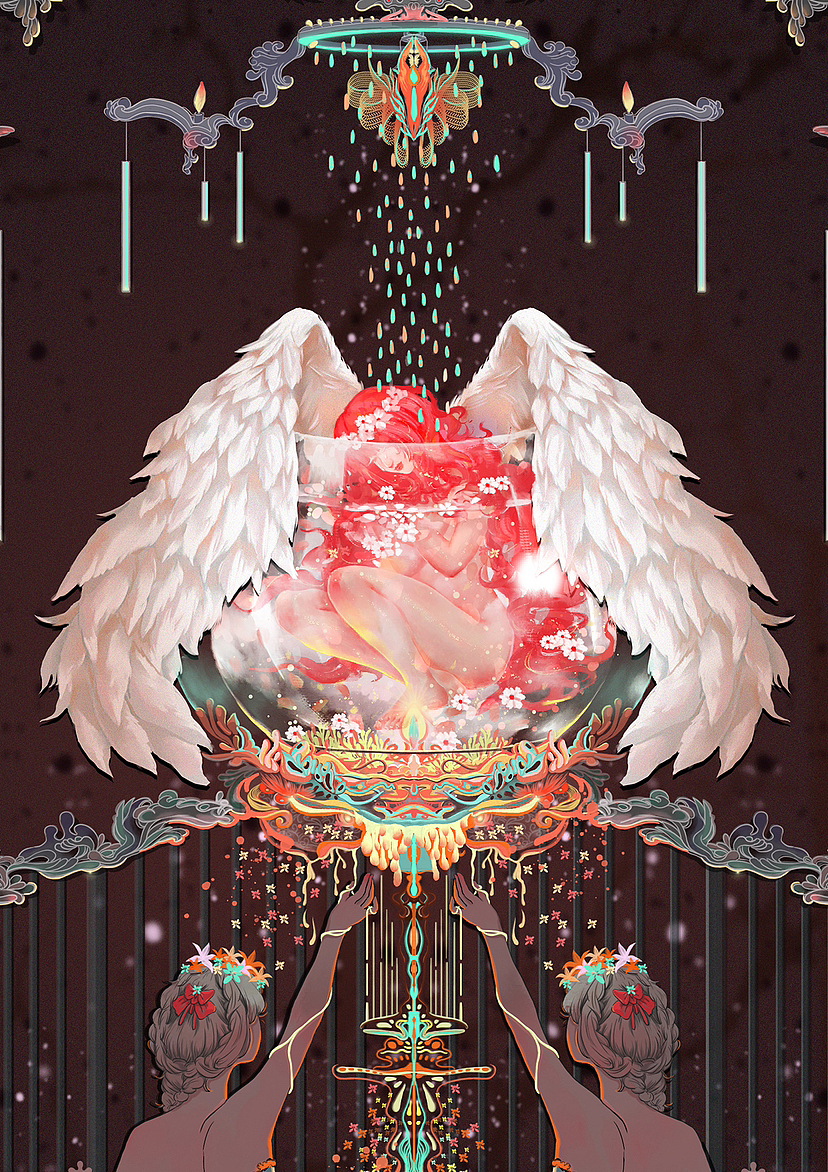 原创梦境系列艺术插画(图ZMzM3NjU5NDYw) - 艺术插画 - 站酷设计师00是鸭梨00原创素材 - 站酷ZCOOL