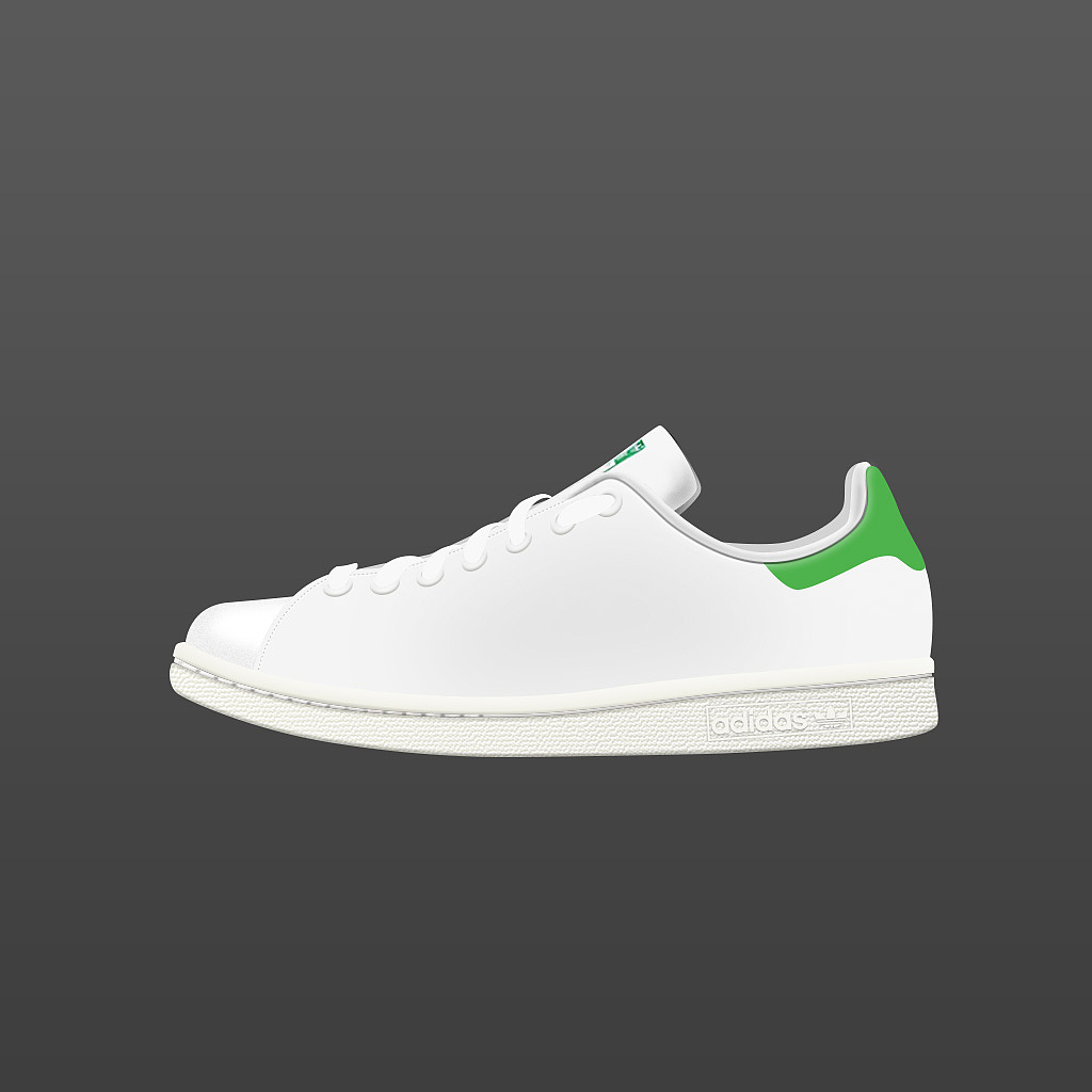 拟物练习 - 三叶草 Stan Smith 小白鞋一枚（图ZNTA5MTg4ODQ=） - 图标 - 站酷设计师木蒙原创素材 - 站酷ZCOOL