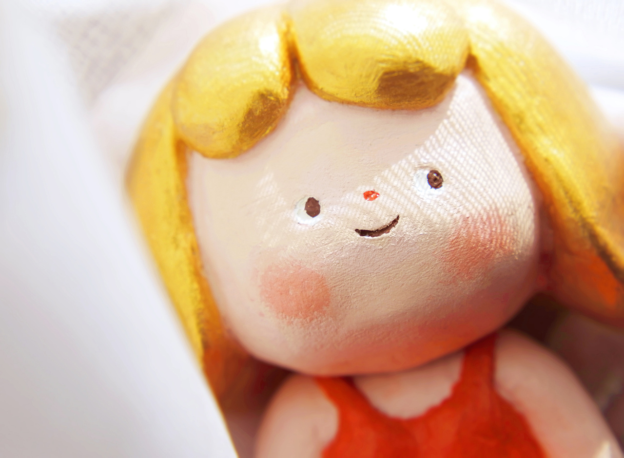 ann 石粉黏土小人|手工艺|手办/模玩|蚊多多 - 原创作品 - 站酷