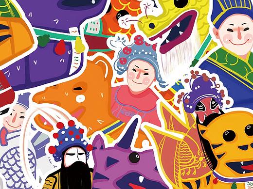 非遗十兽灯文创