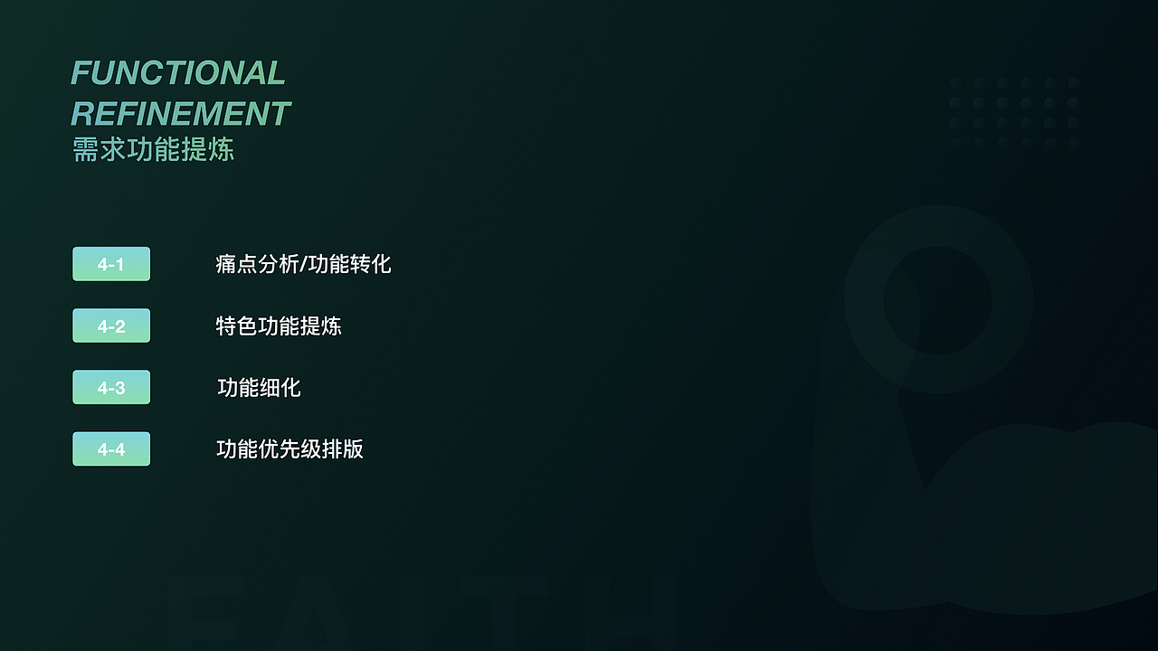 FAITH FITNESS 视觉设计