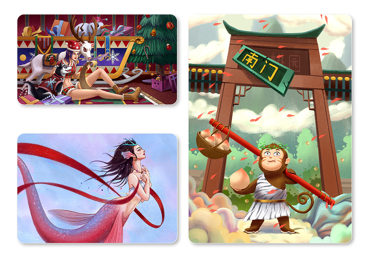 2022插画作品集（图ZMjkzNDc5OTU2） - 创作习作 - 站酷设计师RENathanasy原创素材 - 站酷ZCOOL