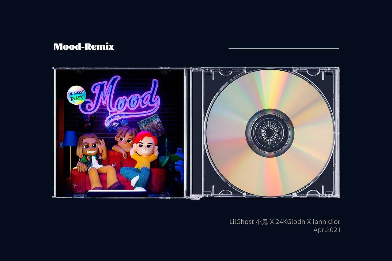 《mood》专辑封面设计