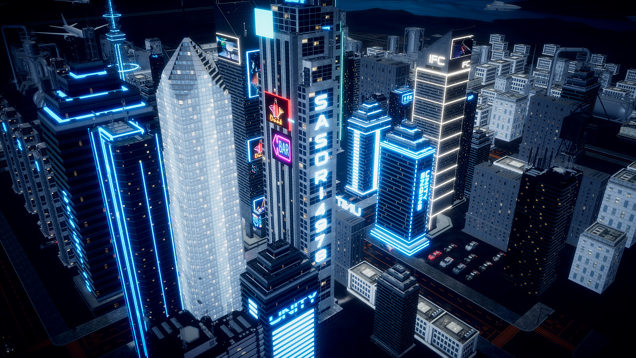 unity打造数据大屏-《深圳市智慧城市发展中心》