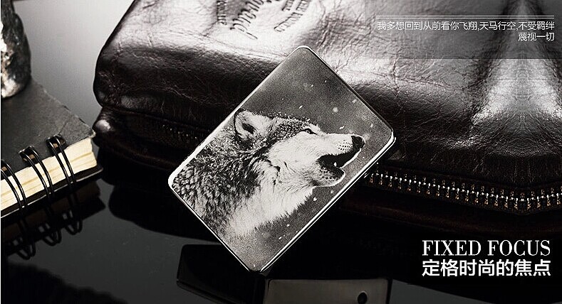 爱斗仕创意超薄防风个性电子点烟器黑冰USB充电打火机