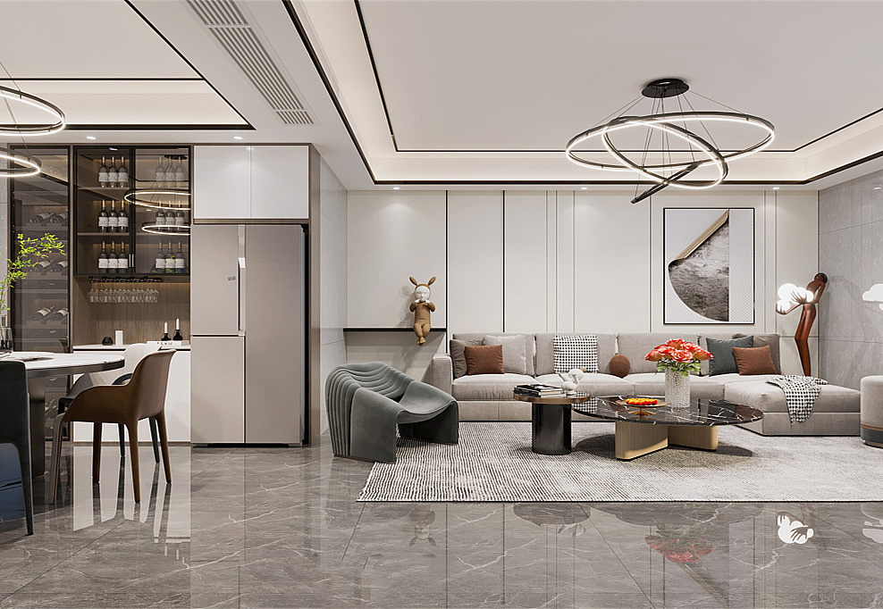 80/90后最爱的装修风格|现代轻奢风|成都家装住宅装修