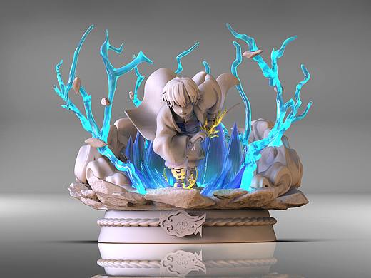 鬼灭之刃 原创我妻善逸 霹雳一闪（个人主页-ZNDAzNzA0NjA=） - 手办/模玩 - 站酷设计师TPAGK原创素材 - 站酷ZCOOL