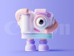 佳能青春专微IP设计--思麦儿